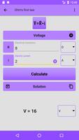 Physics Formula Calculator screenshot 1