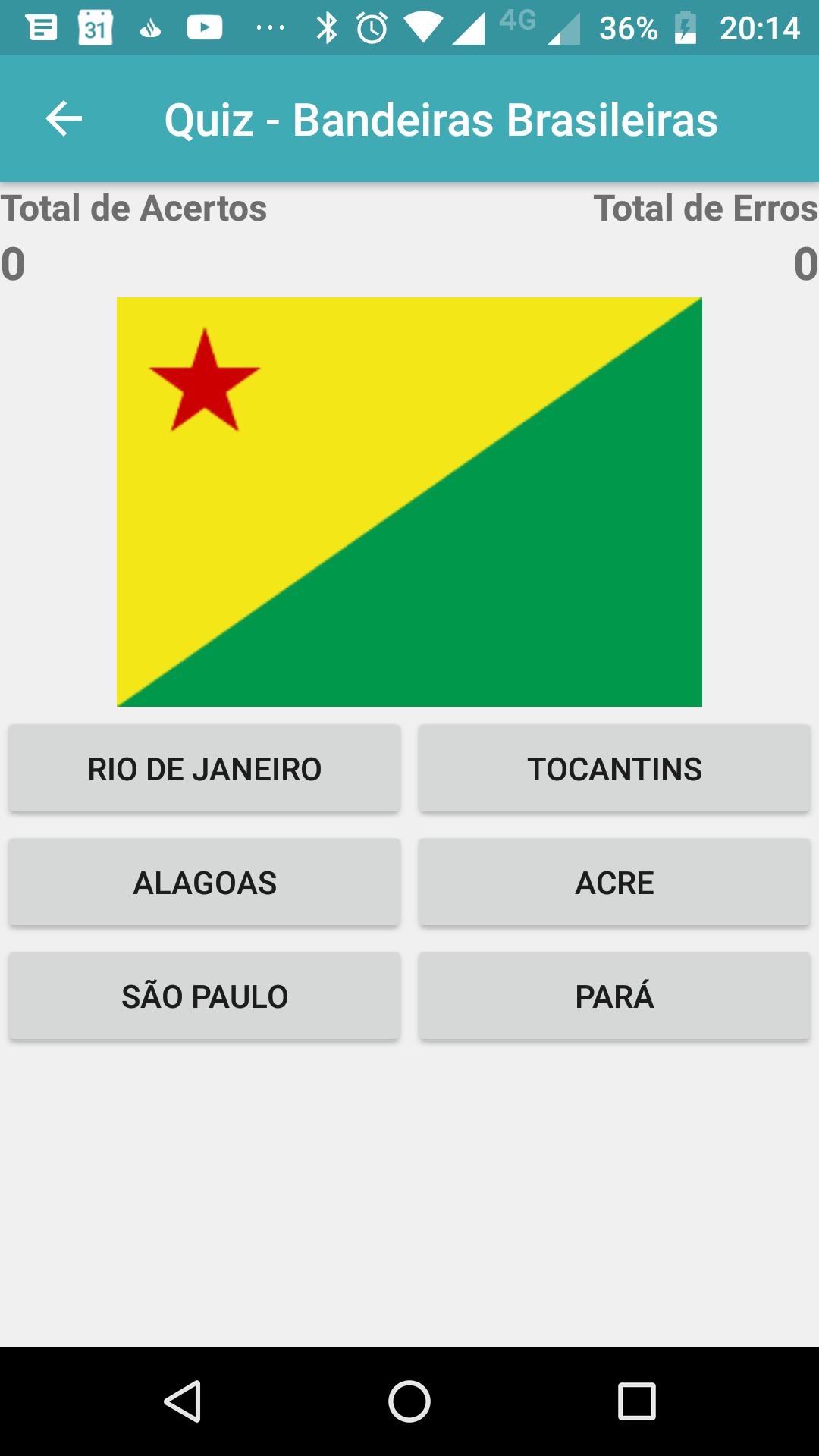 Flags of Brazilian states - Bandeiras dos Estados Brasileiros - Bandeiras  dos Estados Brasileiros Quiz