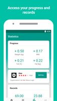 Gewichts-tracker en BMI-calcul Screenshot 2