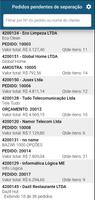 Demander Separação de pedidos screenshot 1
