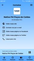 Nativa FM Poços de Caldas تصوير الشاشة 1