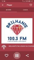 Brilhante FM 100,3 پوسٹر