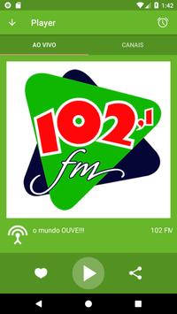 102 FM poster