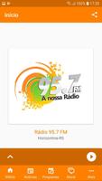 Rádio 95.7 FM poster