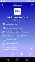 Rádio Notícias Tatuí تصوير الشاشة 1