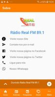 Rádio Real FM 89.1 Ekran Görüntüsü 3