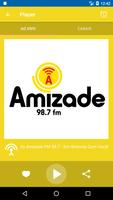 Rádio Amizade FM 98.7 الملصق