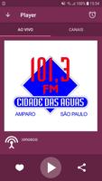 Rádio Cidade das Águas الملصق