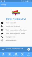 Rádio Fronteira FM capture d'écran 3