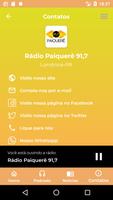 Rádio Paiquerê  91,7 FM 截图 1