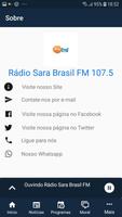 Rádio Sara Brasil FM 107.5 captura de pantalla 3