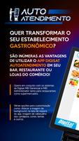 Autoatendimento الملصق
