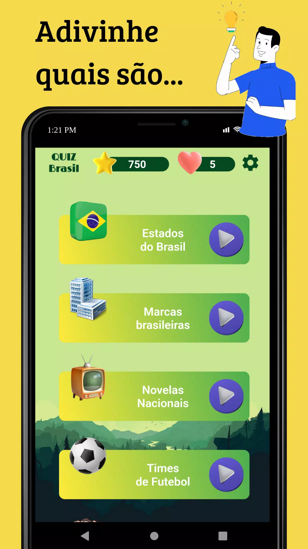 Download do APK de Quiz do Futebol Brasileiro - Trivia para Android