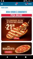 Domino's Pizza Brasil plakat