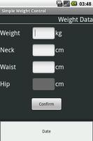 Simple Weight Control screenshot 1