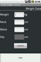 Simple Weight Control スクリーンショット 1