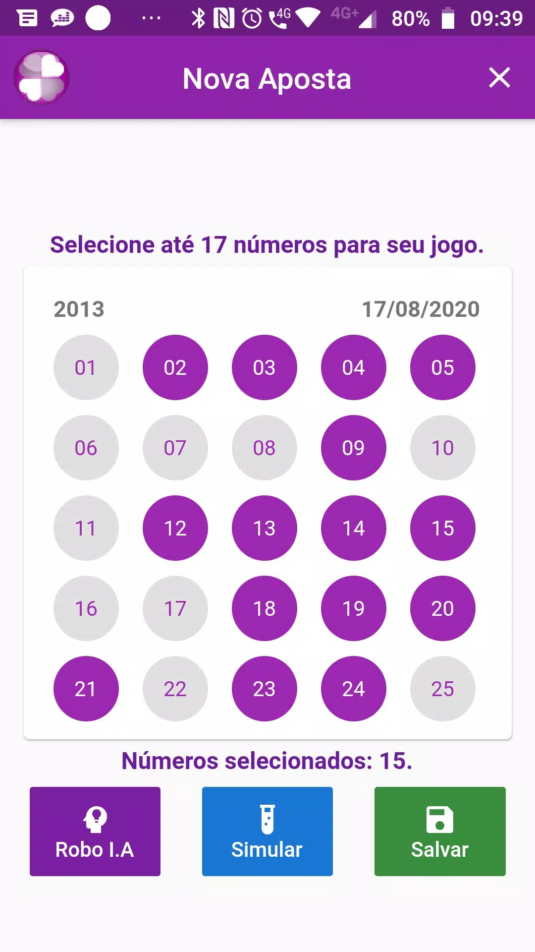 Como ganhar na lotofácil - Robô Lotofácil