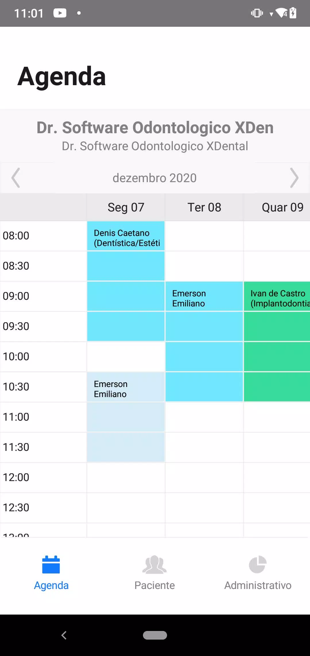 Área do cliente - XDental software odontológico