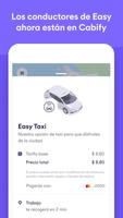 Easy Taxi, una app de Cabify Poster