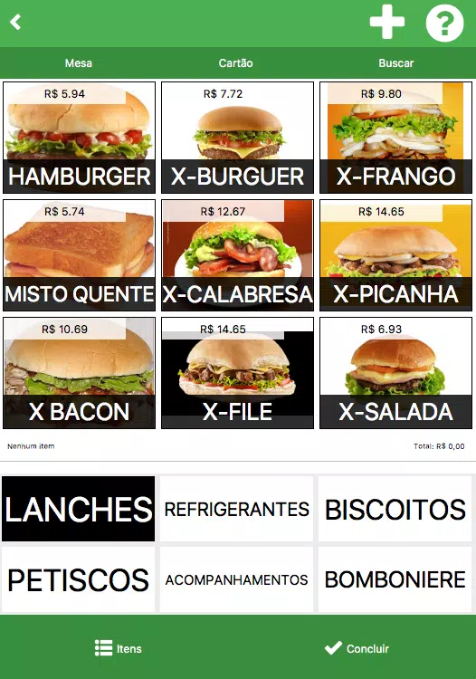 Descarga de APK de Ponto X Lanches e Porções para Android