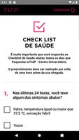 FIAP - Checklist de Saúde Screenshot 1