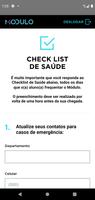 برنامه‌نما Módulo - Checklist de Saúde عکس از صفحه