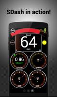 Hondata s300 dash logger-SDash Affiche