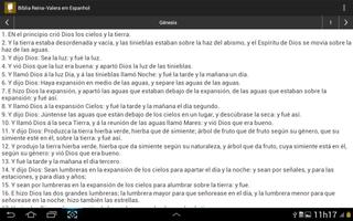 Bíblia Reina-Valera (Espanhol) imagem de tela 1