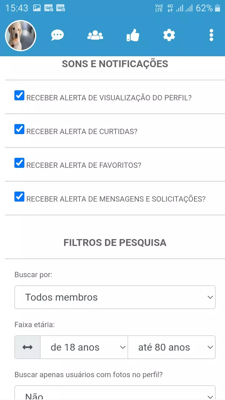 Download do APK de Namoro, bate-papo e amizade para Android