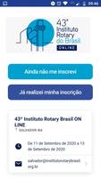43º Instituto Rotary Brasil Affiche