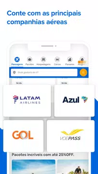 Screenshot 3 for ViajaNet: voos e hotéis