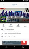 Rádio Milenium FM imagem de tela 1