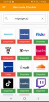 Username Checker captura de pantalla 1