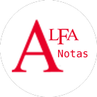 Alfa Notas ícone