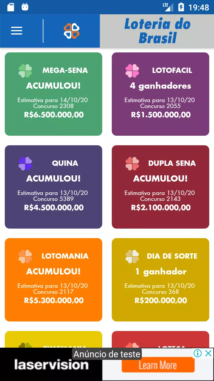 Quina Loteria Br 💰 - Gerador de Jogos, Resultados APK for Android Download