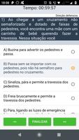Simulado Detran AL captura de pantalla 1