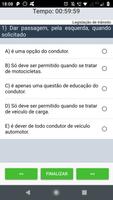 Simulado Detran AL captura de pantalla 2