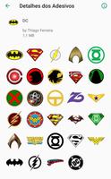 WAStickerApps - Figurinhas Whatsapp DC x Marvel স্ক্রিনশট 1