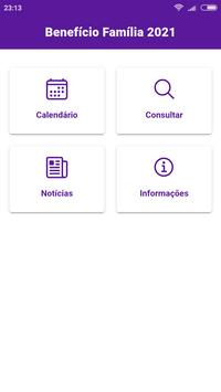 Consulta Benefício Família 2021 海报