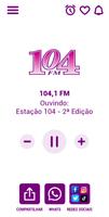Rádio 104 plakat