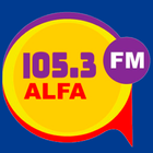 Rádio Alfa FM 105.3 icône