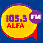 Rádio Alfa FM 105.3 biểu tượng