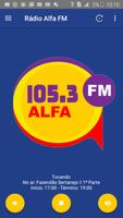 Rádio Alfa FM 105.3 Affiche