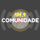 Rádio Comunidade FM 104,9 Pedralva-MG Zeichen