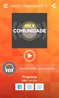 Rádio Comunidade FM 104,9 Pedralva-MG screenshot 1