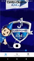 Rádio 104 FM poster