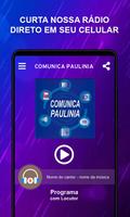 Comunica Paulinia poster