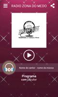 radio zona do medo اسکرین شاٹ 1