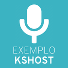 Rádio KSHOST - Exemplo 1 biểu tượng