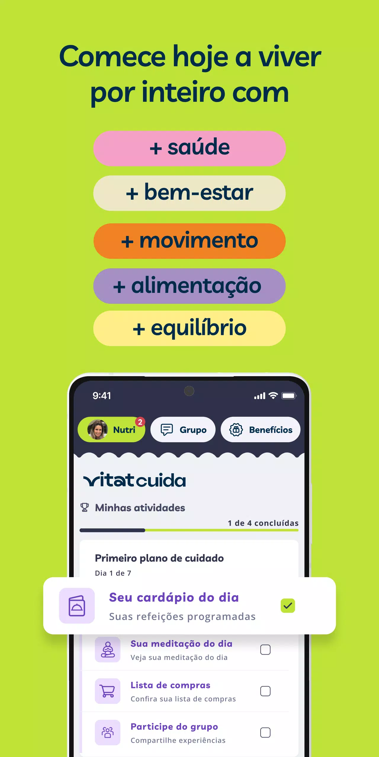 Raia Drogasil lança Vitat, plataforma para promoção da saúde integral